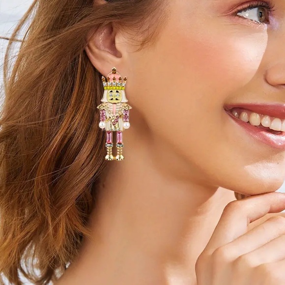 Nutcracker Earrings NEW - Picture 1 of 8